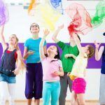 enseñar coreografía a niños